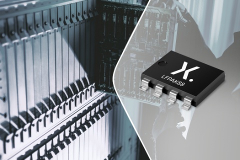 Nexperia推出首款采用SMD銅夾片LFPAK88封裝的熱插拔專用MOSFET(ASFET)，管腳尺寸縮小60%