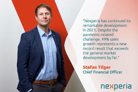 Nexperia公布2021年營收數(shù)據(jù)