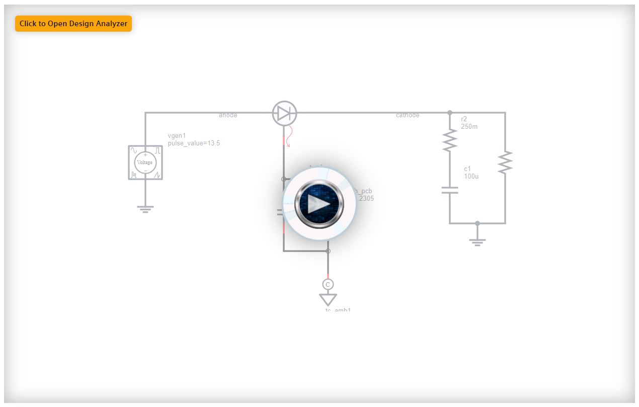 Nexperia interactive application note simulation start